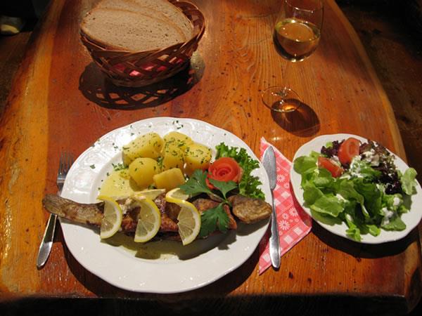 Frühstückspension: Alpengasthof Schallerhof Restaurant