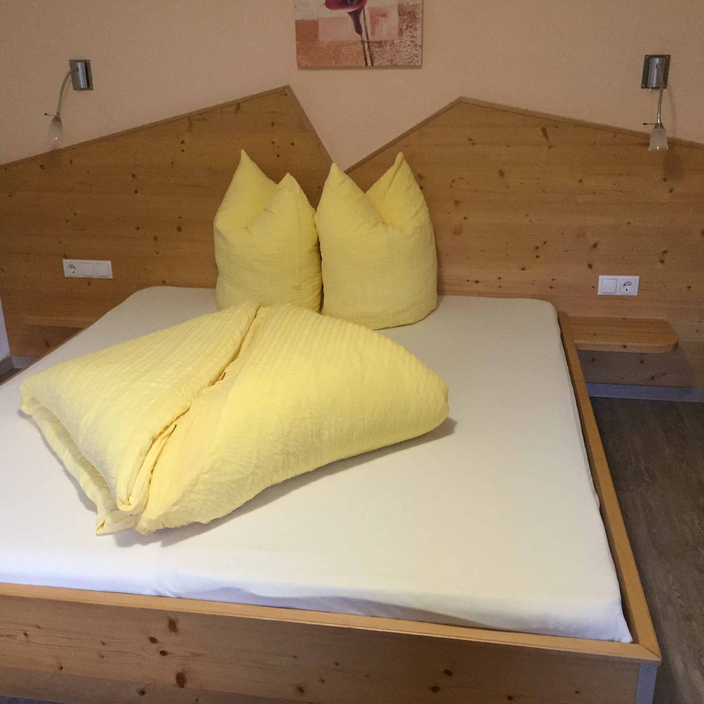 Frühstückspension: Schlafzimmer App. Petra - Alpenecho
