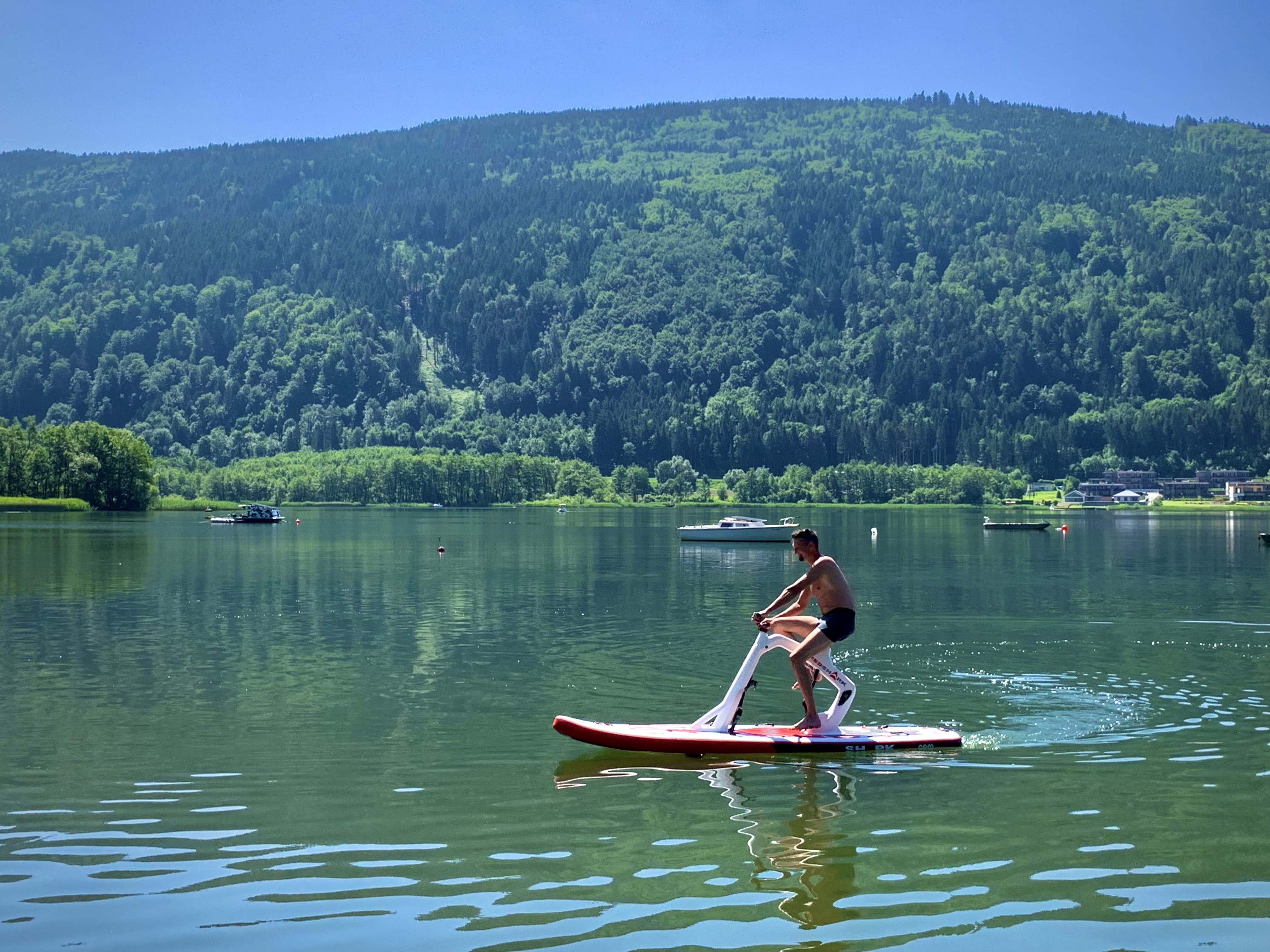 Frühstückspension: SUP Fahrrad - See-Areal Steindorf