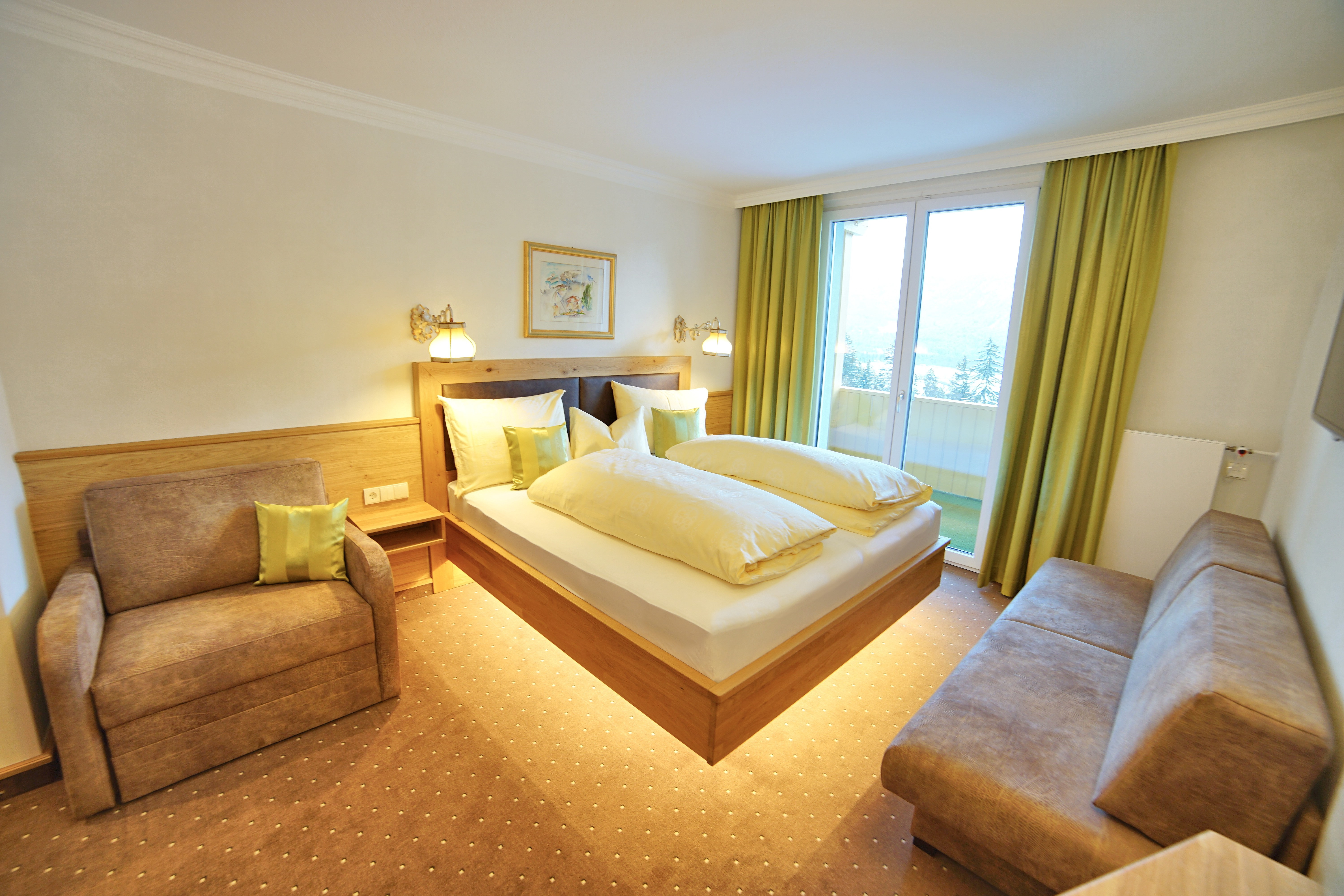 Frühstückspension: Doppelzimmer Superior im Gästehaus - Hotel Glocknerhof