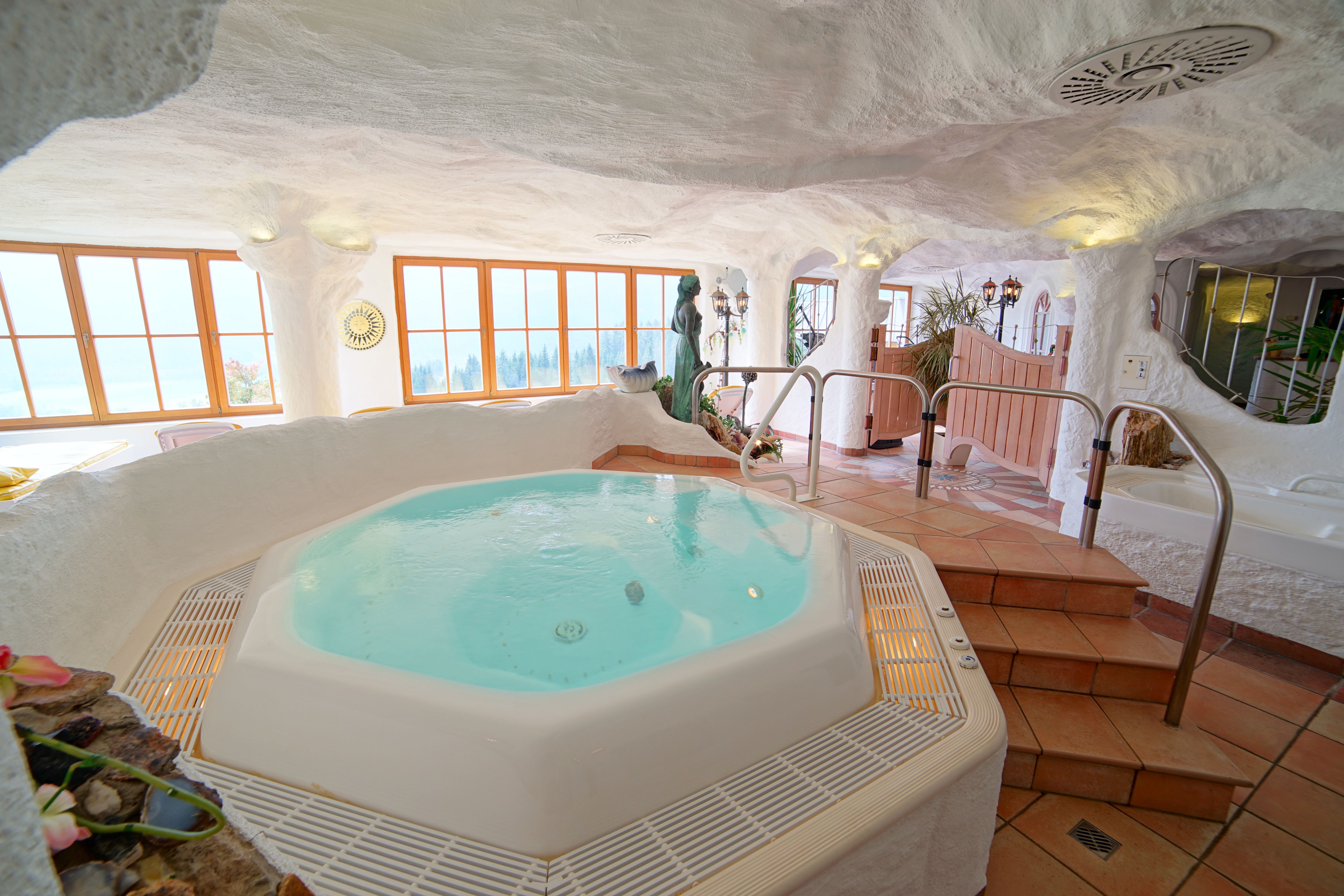 Frühstückspension: Whirlpool und Spa - Hotel Glocknerhof