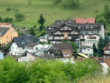Frühstückspension: Ansicht - Landhotel Spessartruh