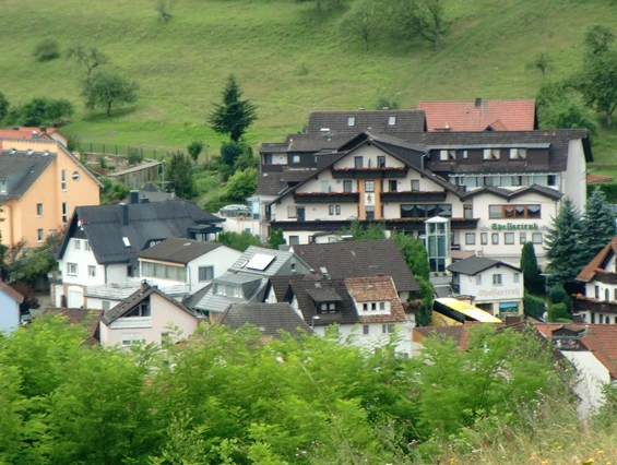 Frühstückspension: Ansicht - Landhotel Spessartruh