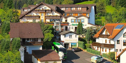 Pensionen - Parkplatz: kostenlos bei der Pension - Franken - Landhotel Spessartruh