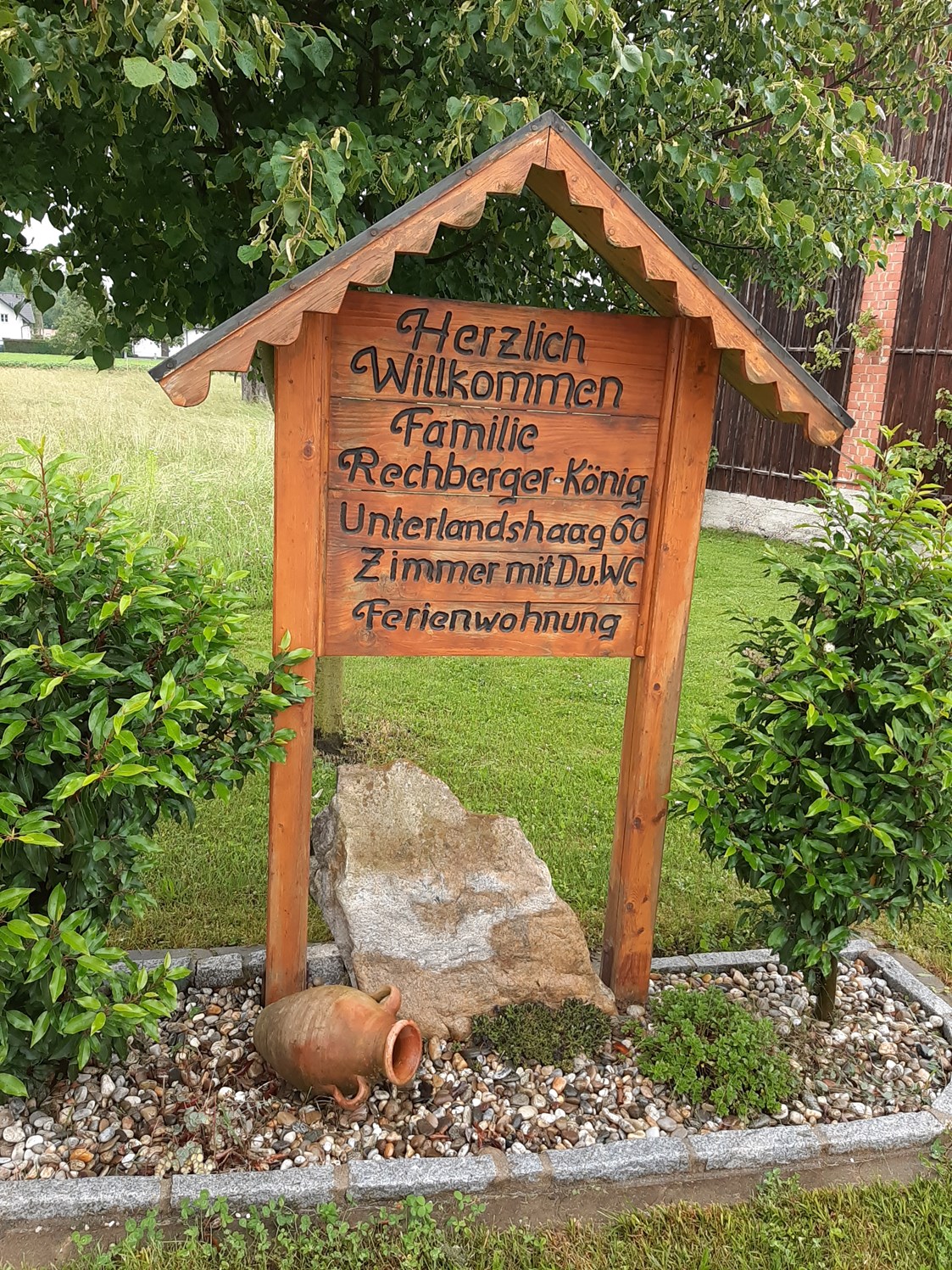 Frühstückspension: Beschilderung - Bauernhof Rechberger-König (Fingerneißl)