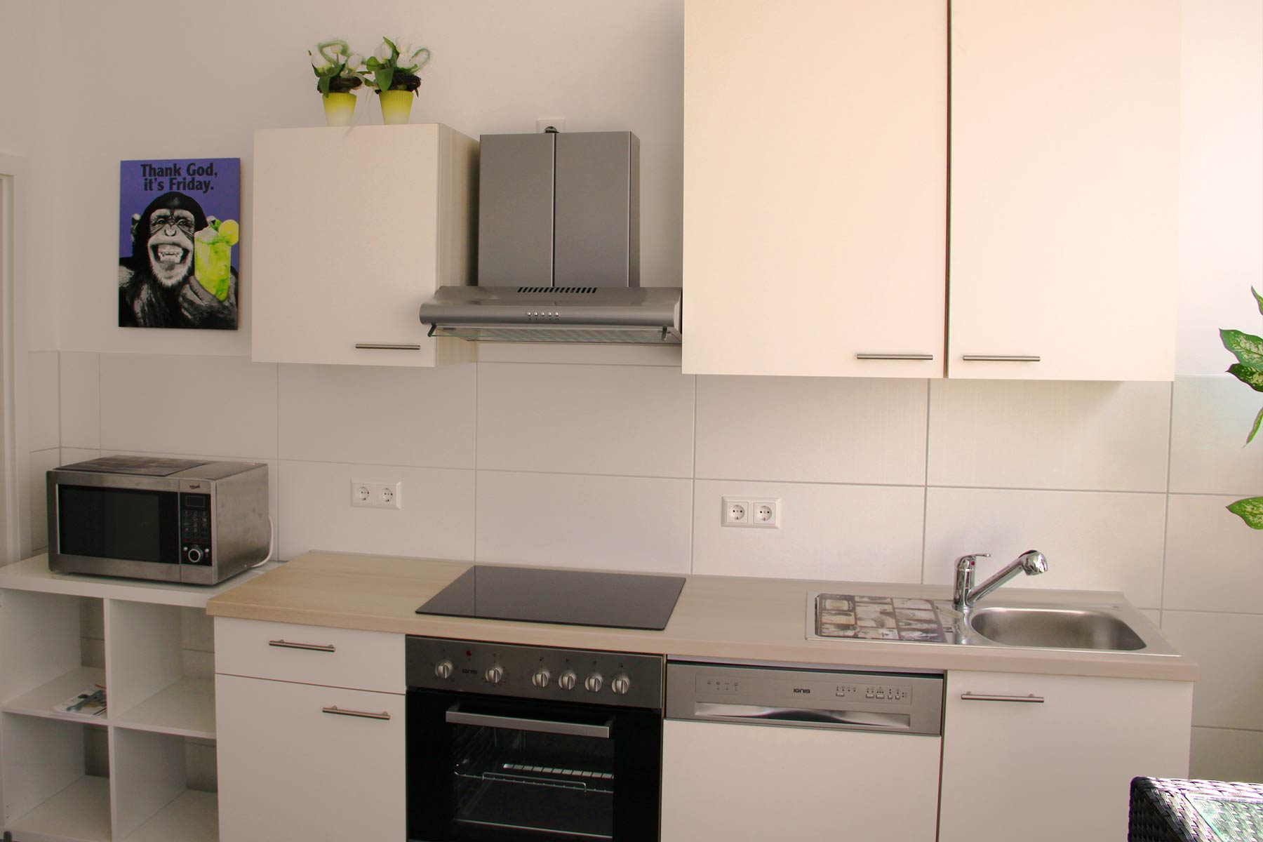 Pensionen - Lauffen am Neckar - Küche - Dorien Zimmervermietung