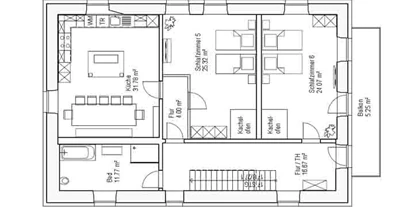 Pensionen - Art der Pension: Ferienwohnung - Titisee-Neustadt - Grundriss OG - Ferienhaus LOTUS, Hof Stallegg