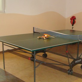 Frühstückspension: Tischtennis raum für groß und klein - Obertrattenbachhof