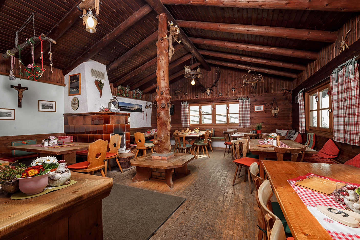 Frühstückspension: Dürrenberger Alm - KOMFORT-FEWO BERGWELT HAHNENKAMM   - Lechtal - So/Wi