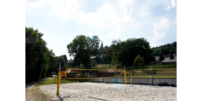Pensionen - Steinbach an der Steyr - unser Beachvolleyballplatz - AKTIVPARK Hotel Pension Stadlhuber
