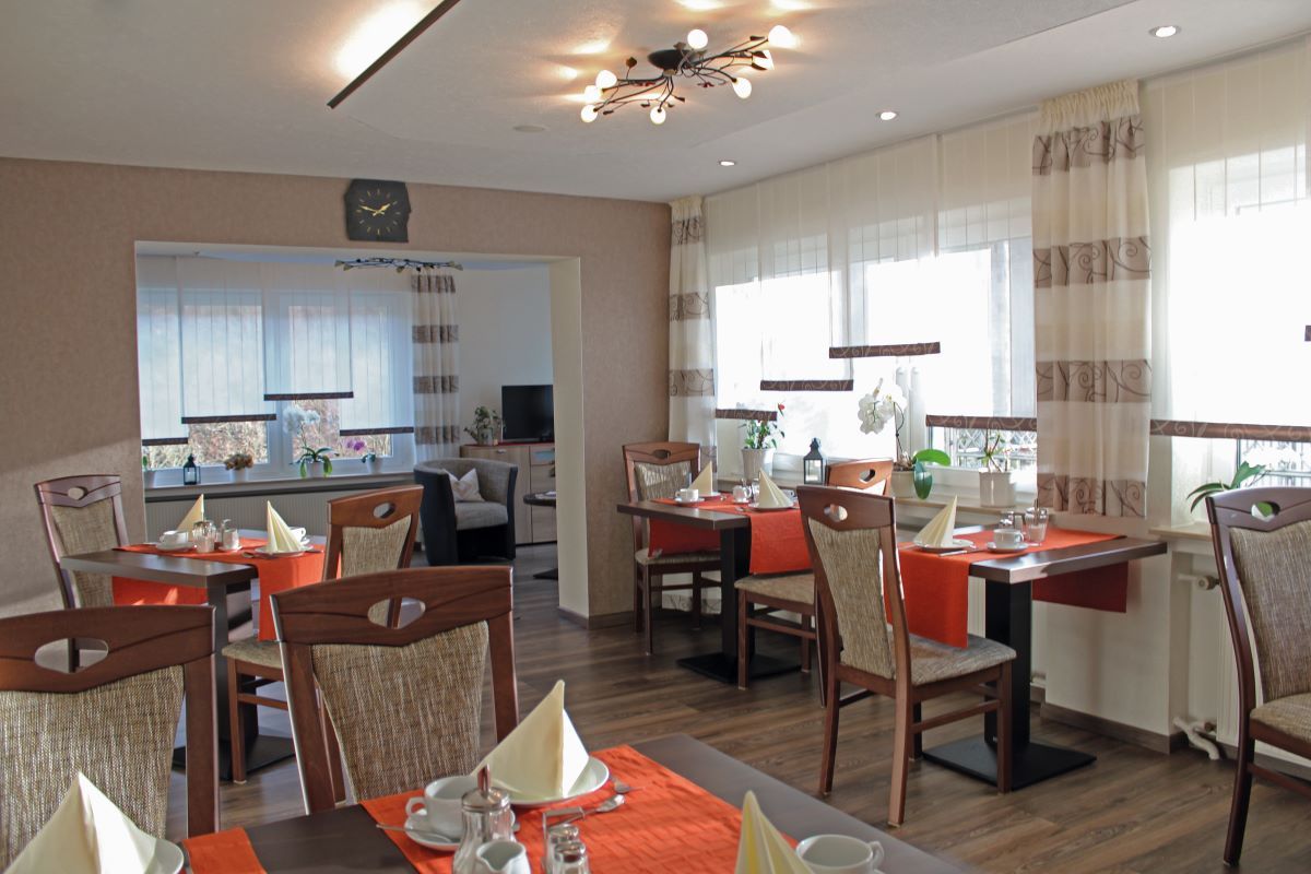 Pensionen - Deutschland - Frühstücksraum - Pension Haus Waldfrieden