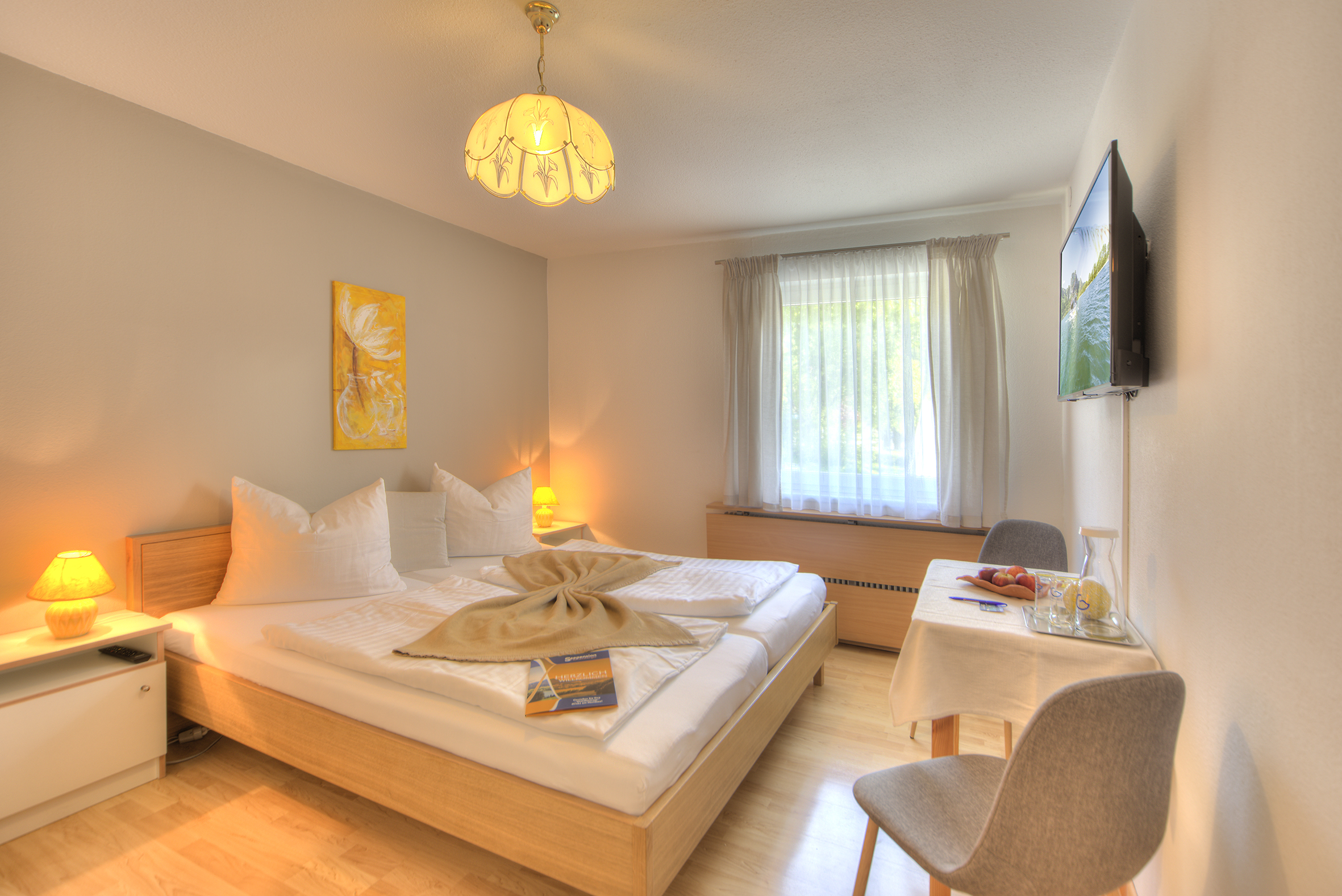 Frühstückspension: Beispiel Doppelzimmer - Seepension Hemetsberger