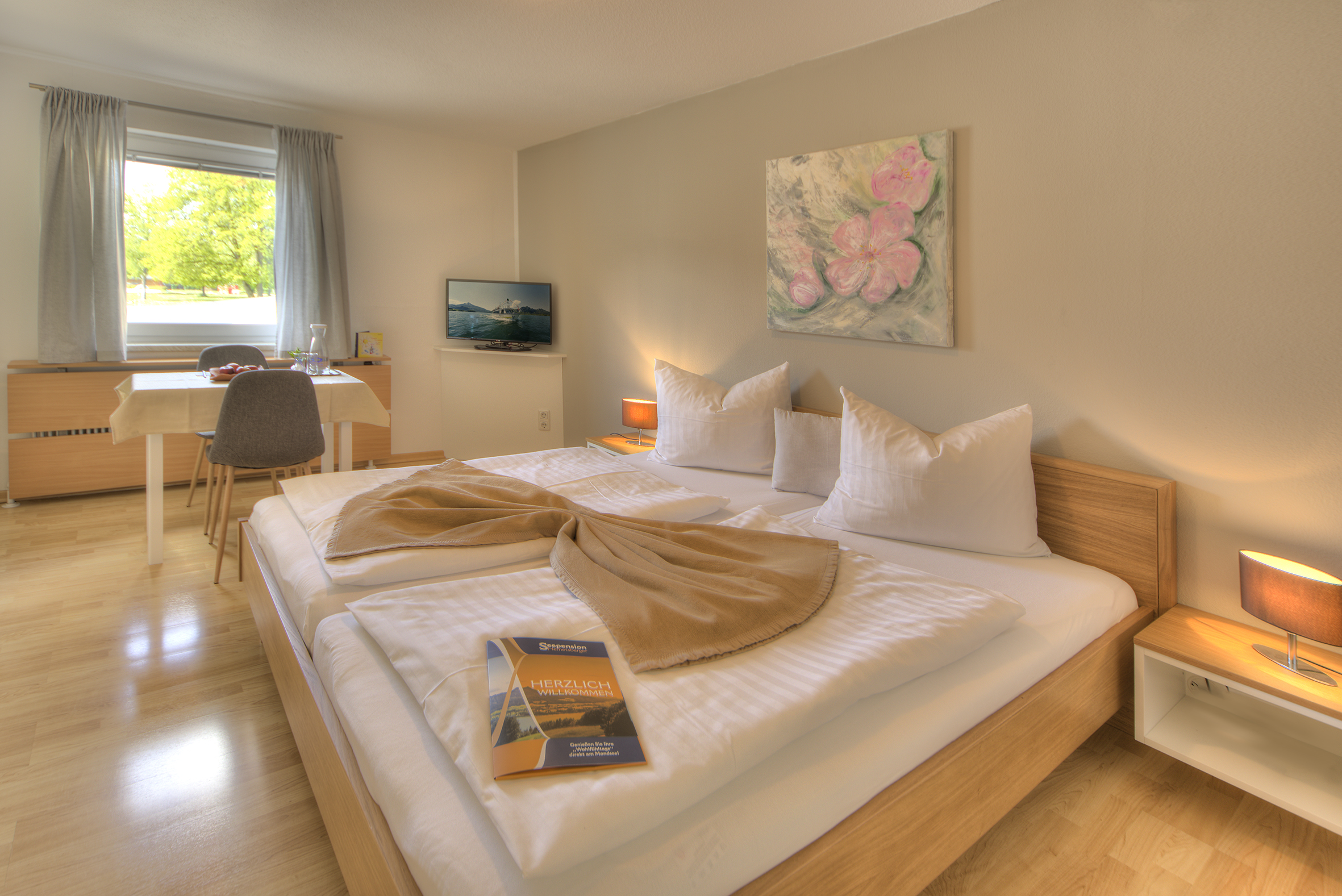 Frühstückspension: Beispiel Doppelzimmer - Seepension Hemetsberger