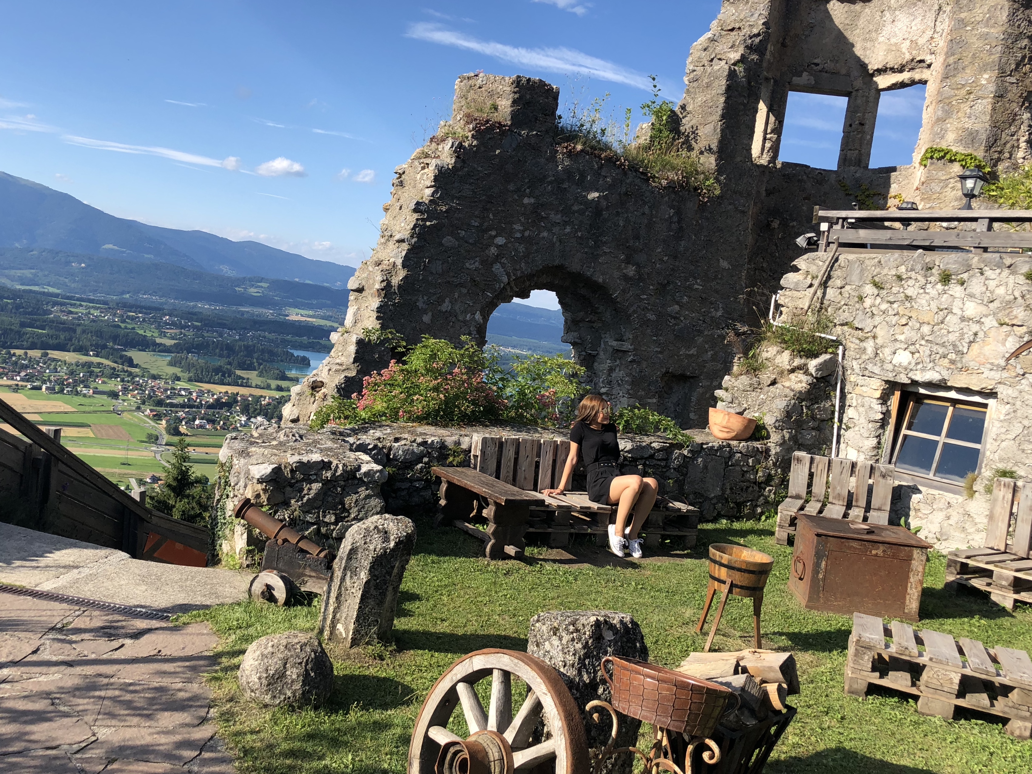 Ferienhaus Kramser Ausflugsziele Ruine Finkenstein