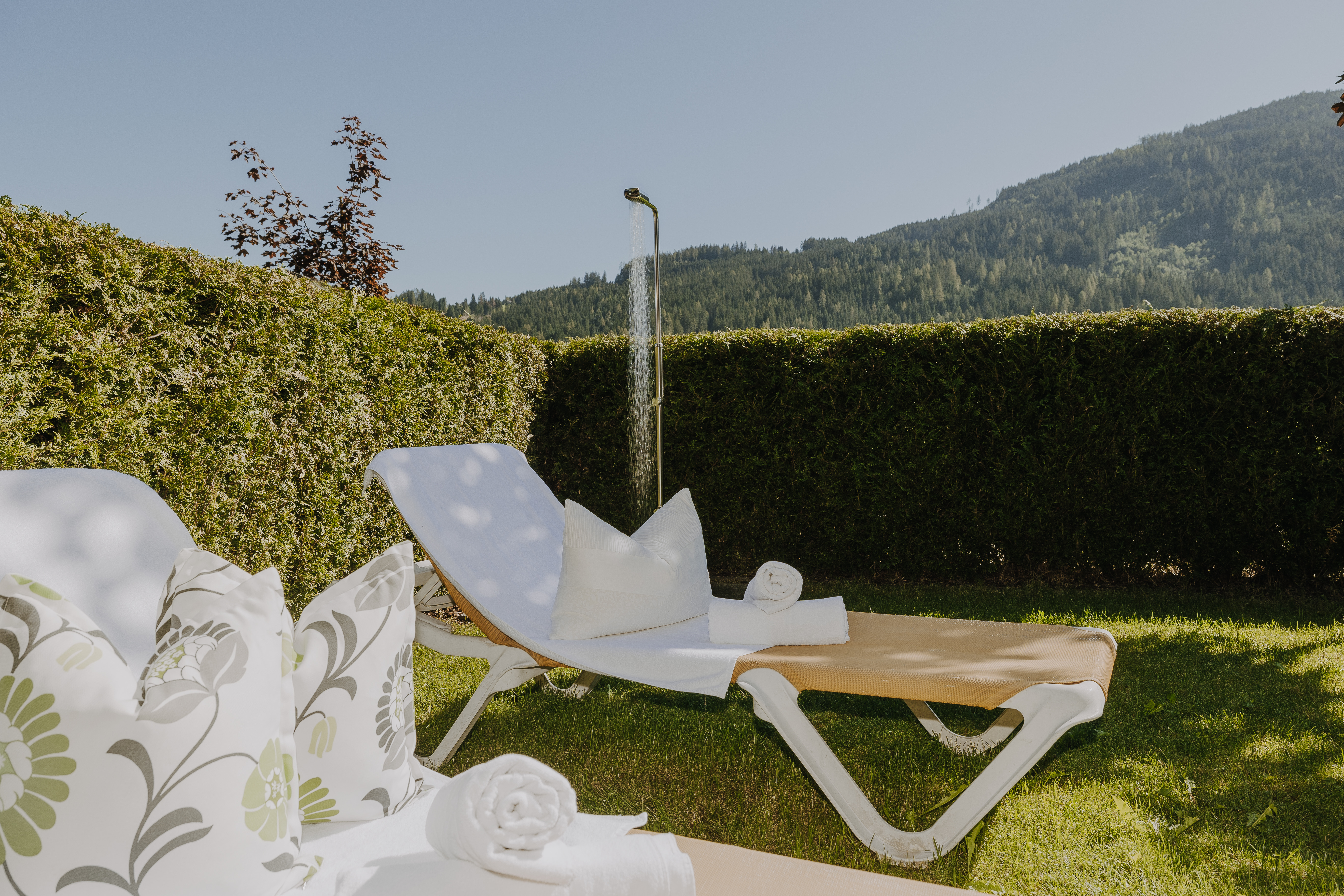 Frühstückspension: Garten - B&B Hotel Die Bergquelle