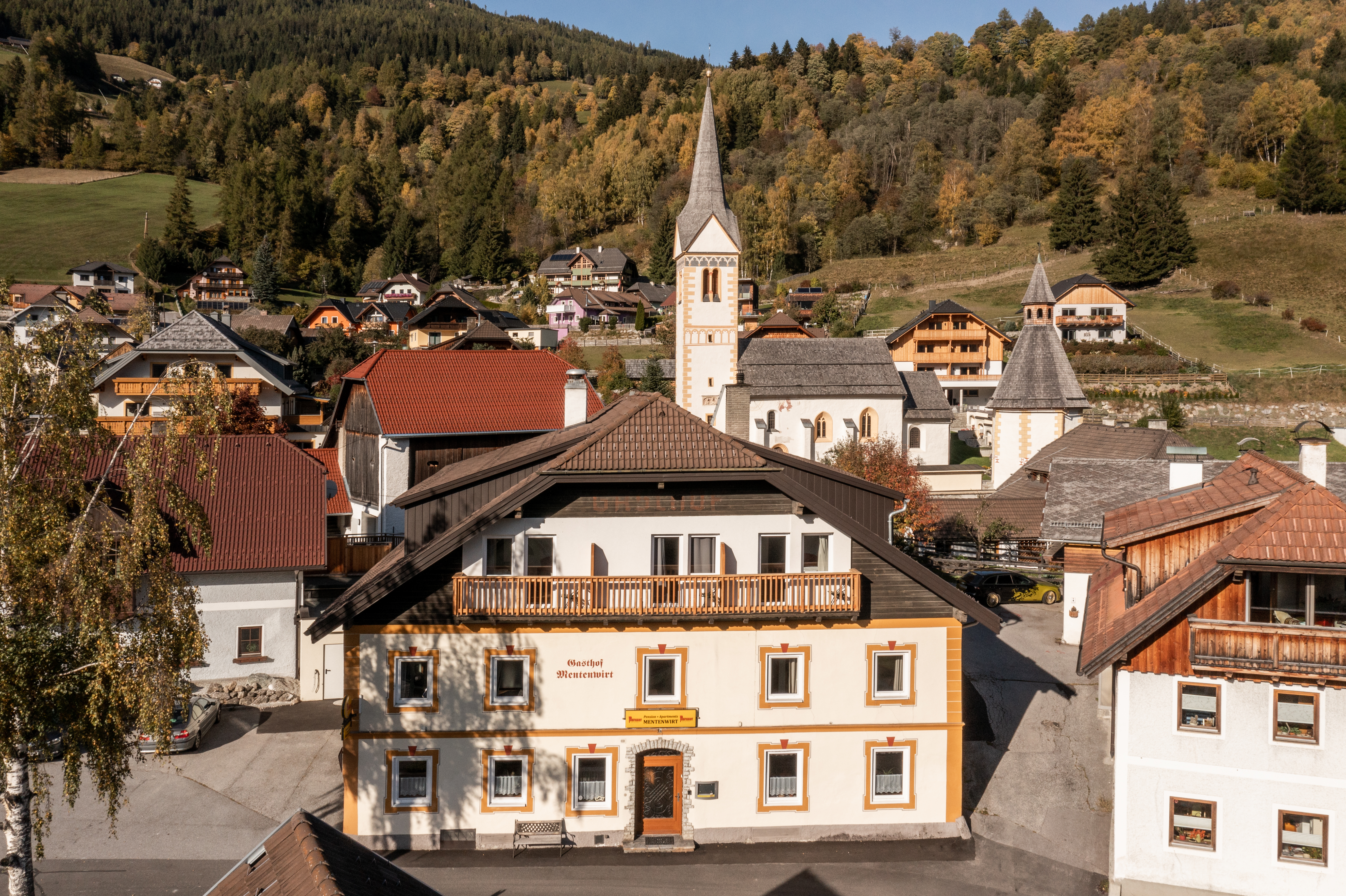Frühstückspension: Mentenwirt Pension &Appartments