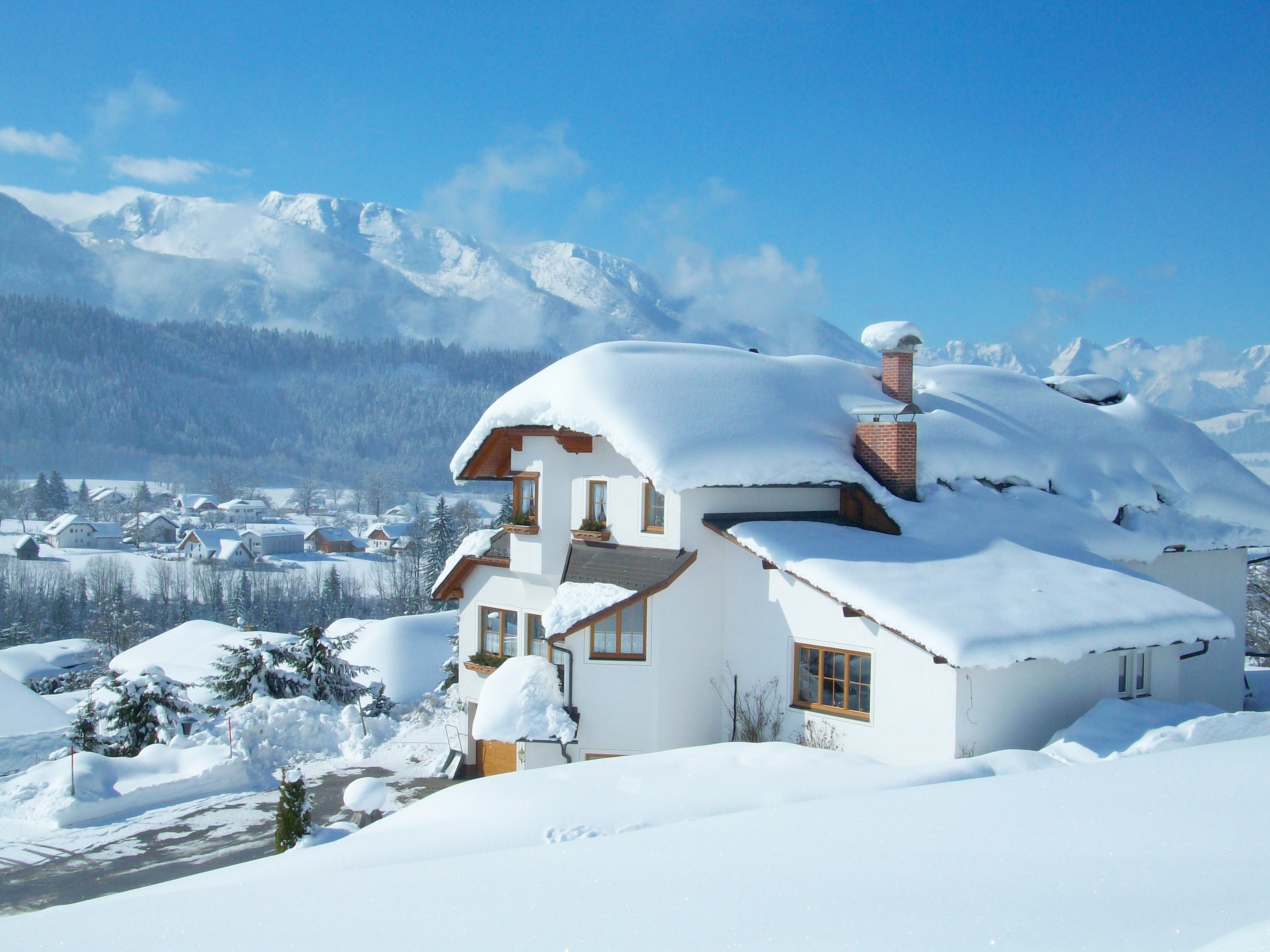 Frühstückspension: Haus Löger Apartments im Süden Oberösterreichs (Pyhrn Priel) mit traumhafter Aussicht auf die Berge - Haus Löger Apartments Pyhrn Priel