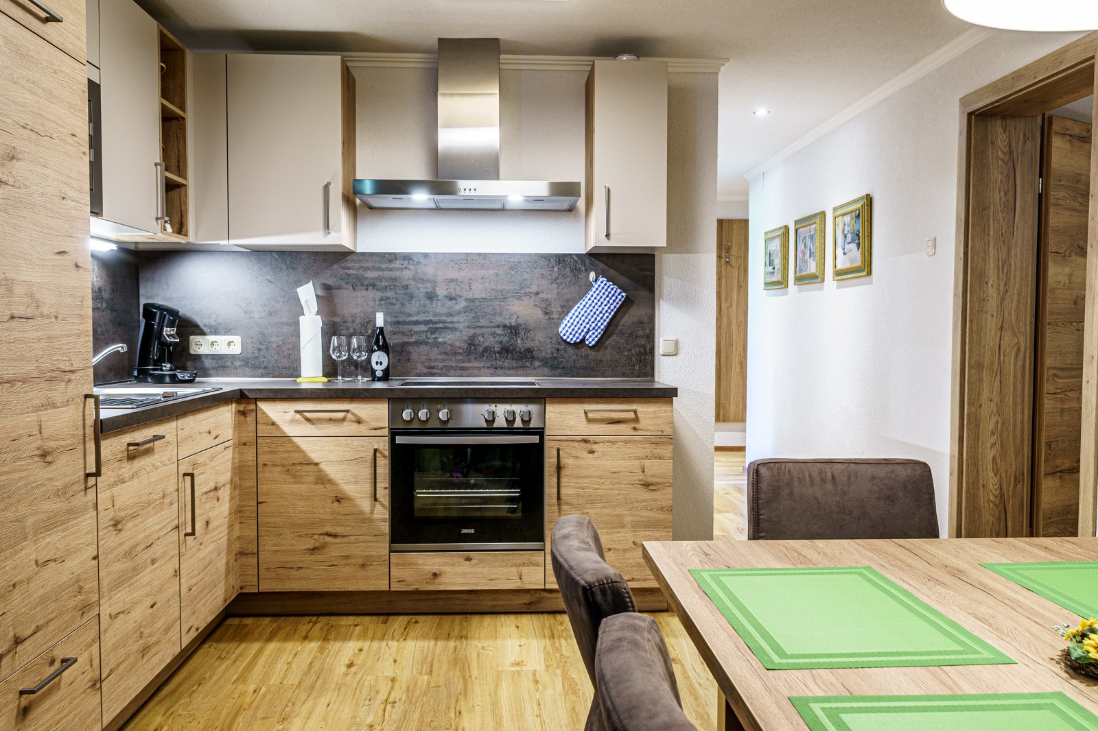 Frühstückspension: Apartment D Priel mit Wohnküche - Haus Löger Apartments Pyhrn Priel