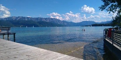 Pensionen - Art der Pension: Frühstückspension - Seewalchen am Attersee - Glasklares Wasser mit Trinkwasserqualität bietet der nah gelegene Attersee - Pension Holzapfel