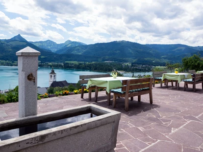 Pensionen - Art der Pension: Frühstückspension - Seewalchen am Attersee - Sonnenterrasse - Urlaub am Altroiterhof