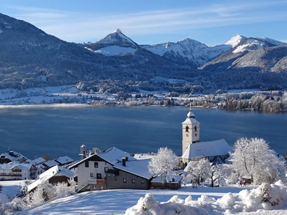 Pensionen - Art der Pension: Frühstückspension - Seewalchen am Attersee - Winterbild. - Urlaub am Altroiterhof