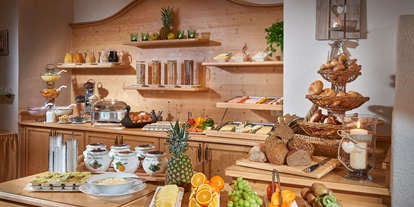 Pensionen - Parkplatz: kostenlos bei der Pension - Leogang - Frühstück - Frühstückshotel Birkenhof