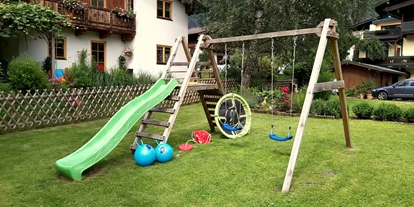 Pensionen - Parkplatz: kostenlos bei der Pension - Leogang - Spielplatz (nur im Sommer) - Frühstückshotel Birkenhof