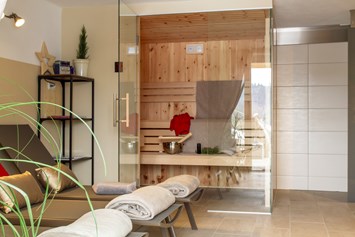 Frühstückspension: Saunabereich mit Infrarotkabine - Gästehaus "In da Wiesn"
