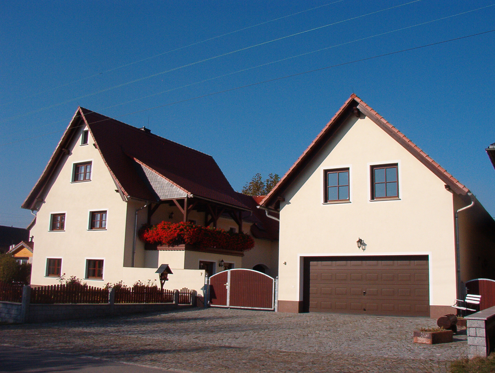 Pensionen - Balkon - Deutschland - Straßenansicht - Pension Sachon