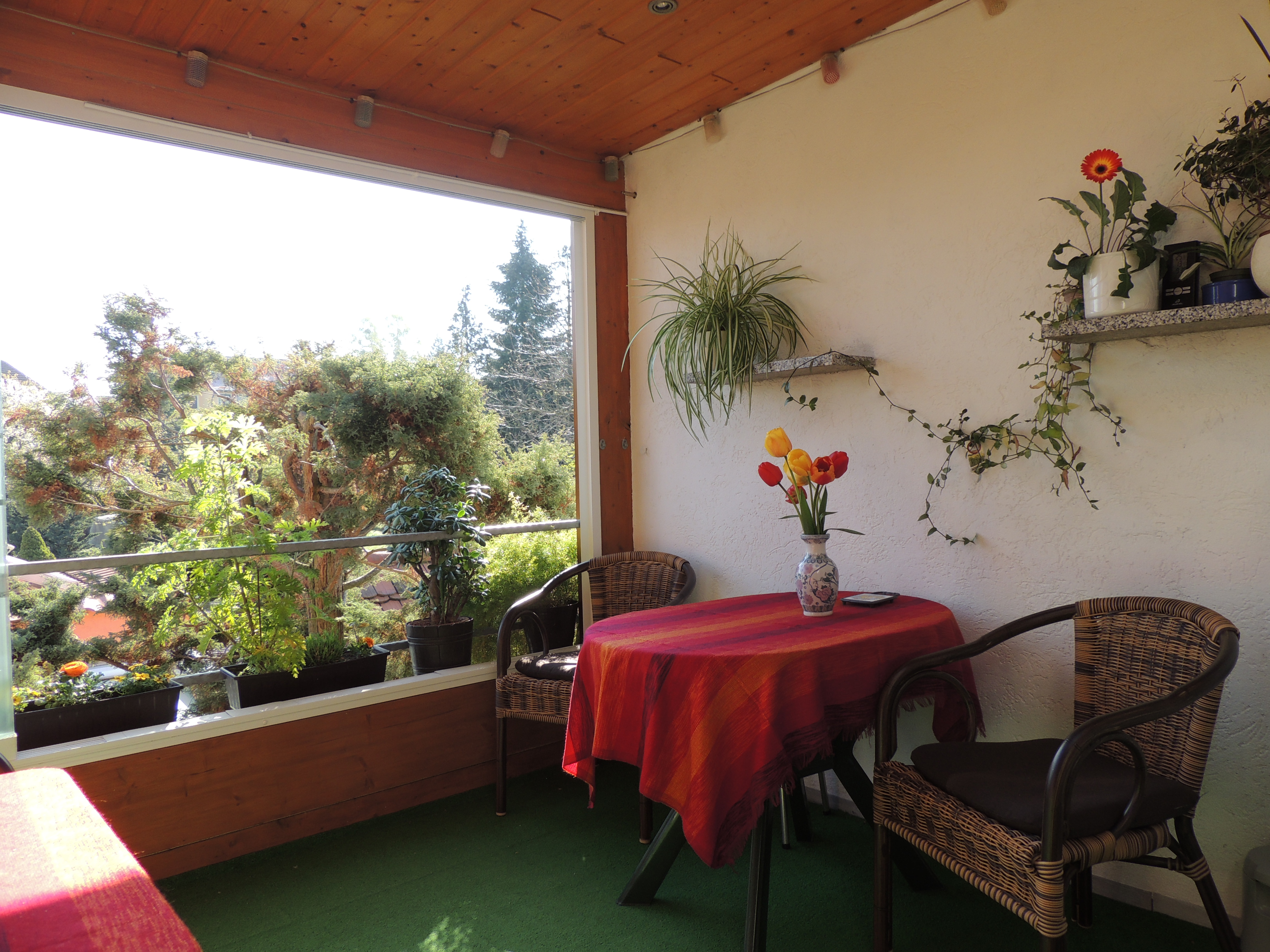 Pensionen - Gohrisch - Loggia - Pension 19