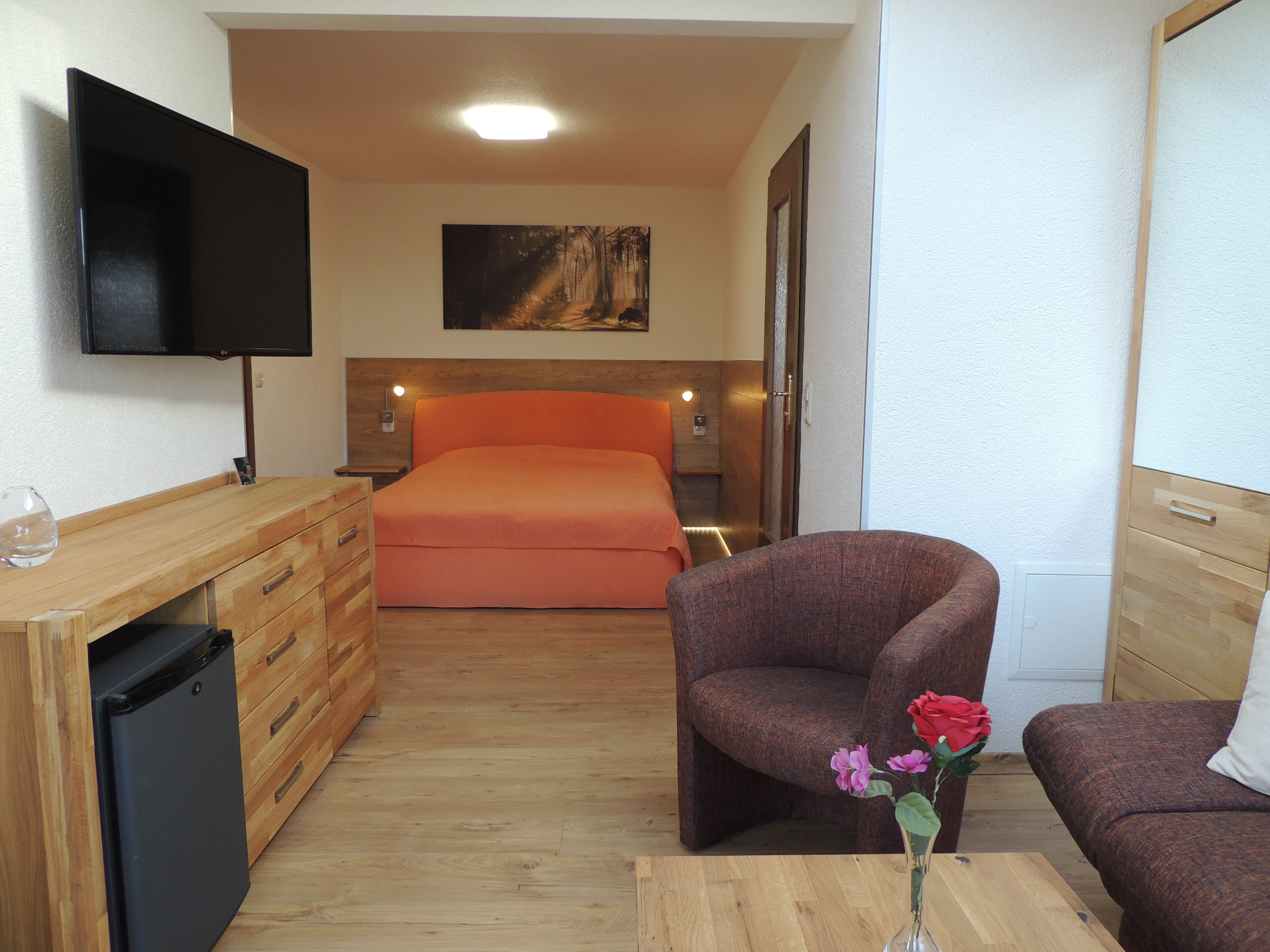 Pensionen - Gohrisch - Zimmer mit Poolblick - Pension 19