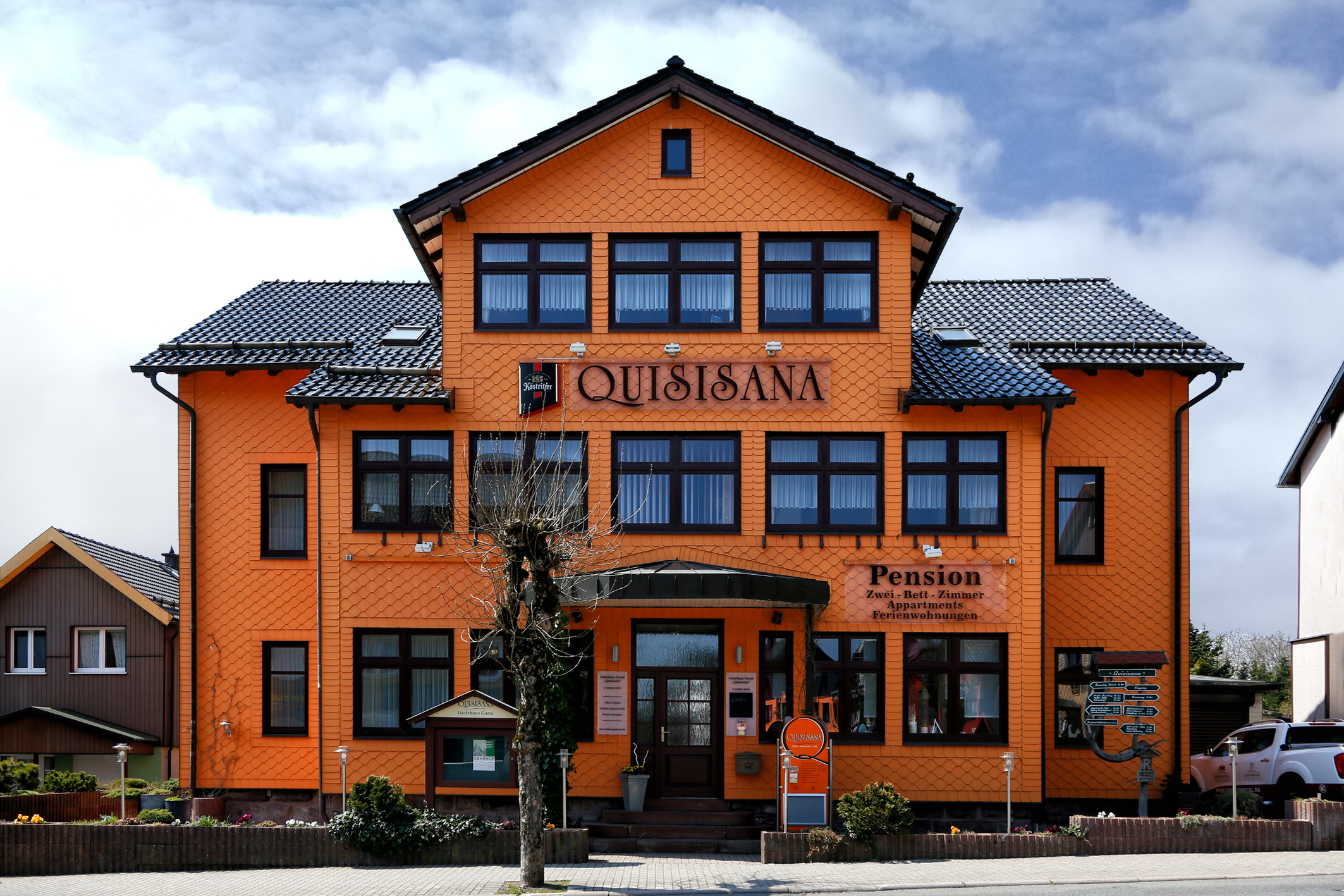 Pensionen - weitere Verpflegungsmöglichkeiten: Nachmittagskaffee - Deutschland - Konsum Gästehaus Quisisana