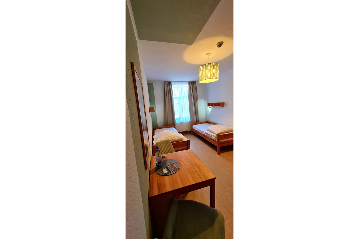 Frühstückspension: Zimmer 1 (Zweibettzimmer) - Pension "Schul Inn"