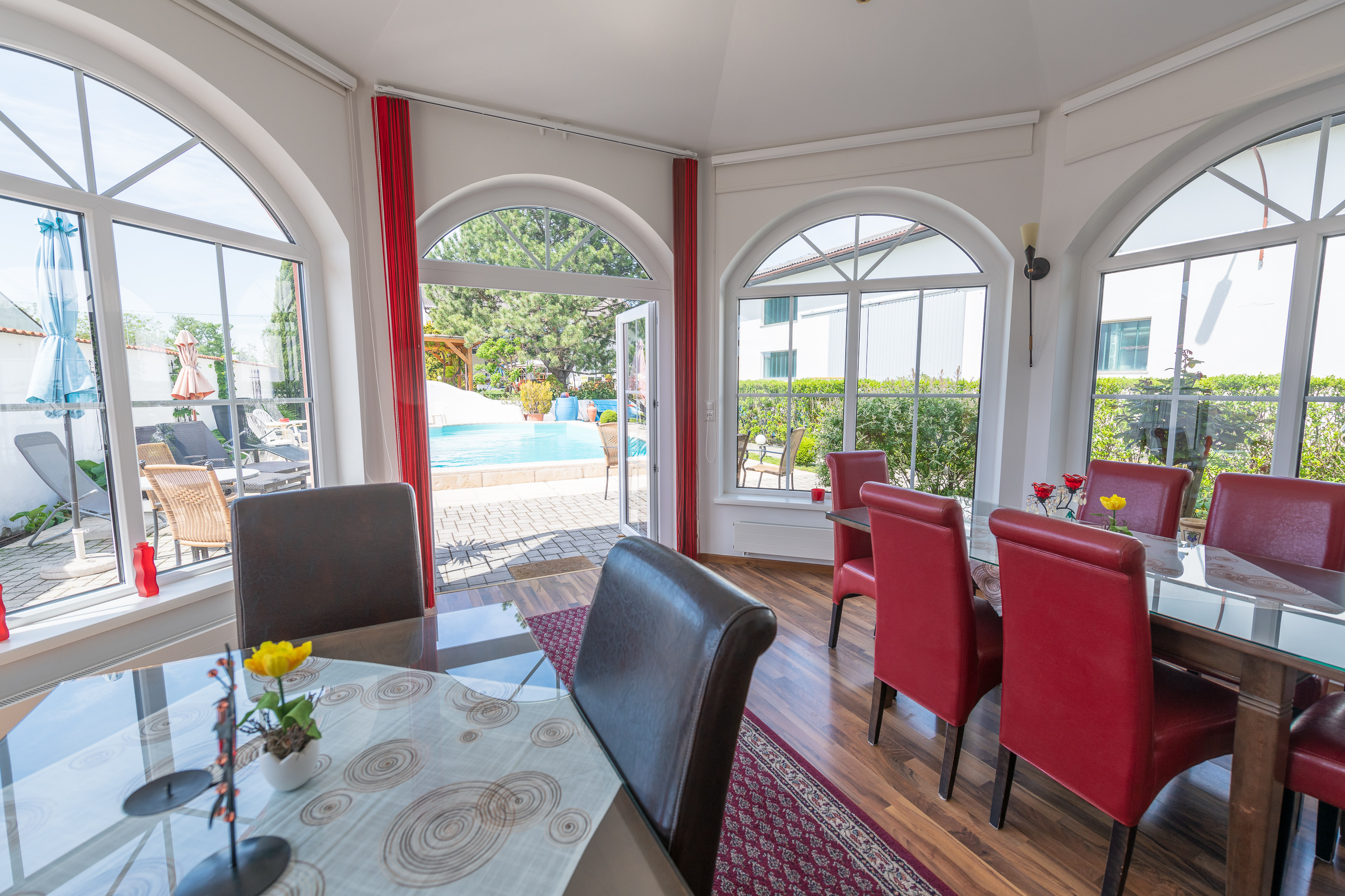 Pensionen - WLAN - Neusiedl am See - Pool-Pavillon - Sekt & Wein Walter Klein