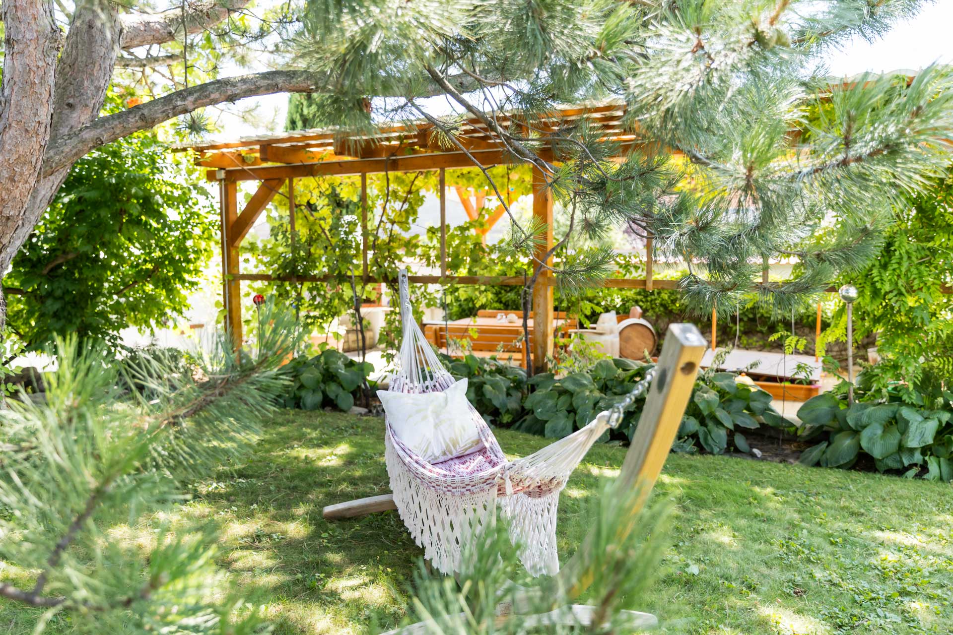 Frühstückspension: Garten - Sekt & Wein Walter Klein