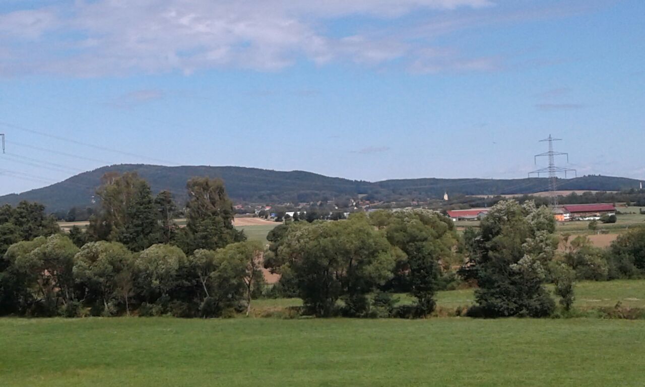 Frühstückspension: Blick über das Pfreimdtal - Pension Haus Sonnenschein