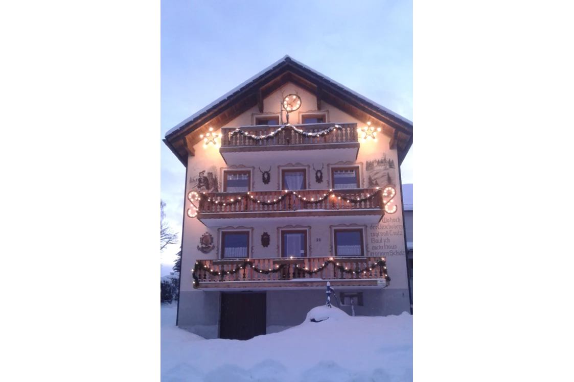 Frühstückspension: Winter - Pension Haus Sonnenschein