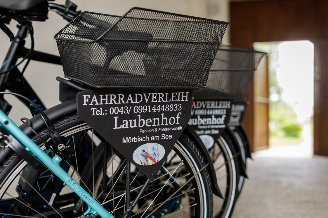 Frühstückspension: E-Bike Verleih vor Ort - Pension Laubenhof