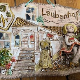 Frühstückspension: Detail Laubenhof - Pension Laubenhof