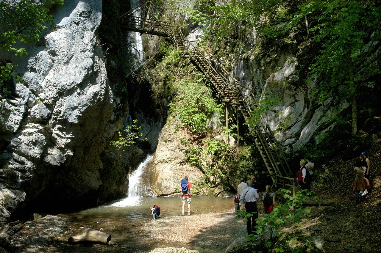 Ferienwohnungen Perhofer Ausflugsziele Kesselfallklamm