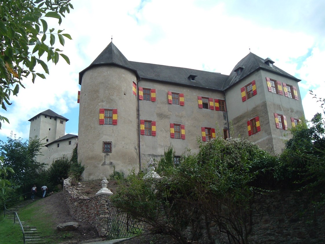 Frühstückspension: Umgebung (Burg Lockenhaus) - Gästehaus Adelmann