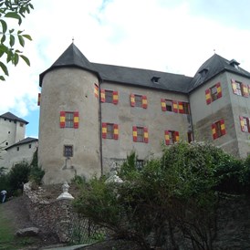 Frühstückspension: Umgebung (Burg Lockenhaus) - Gästehaus Adelmann