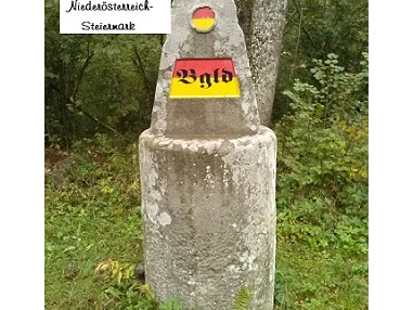 Frühstückspension: Umgebung (Gedenkstein Dreiländereck) - Gästehaus Adelmann