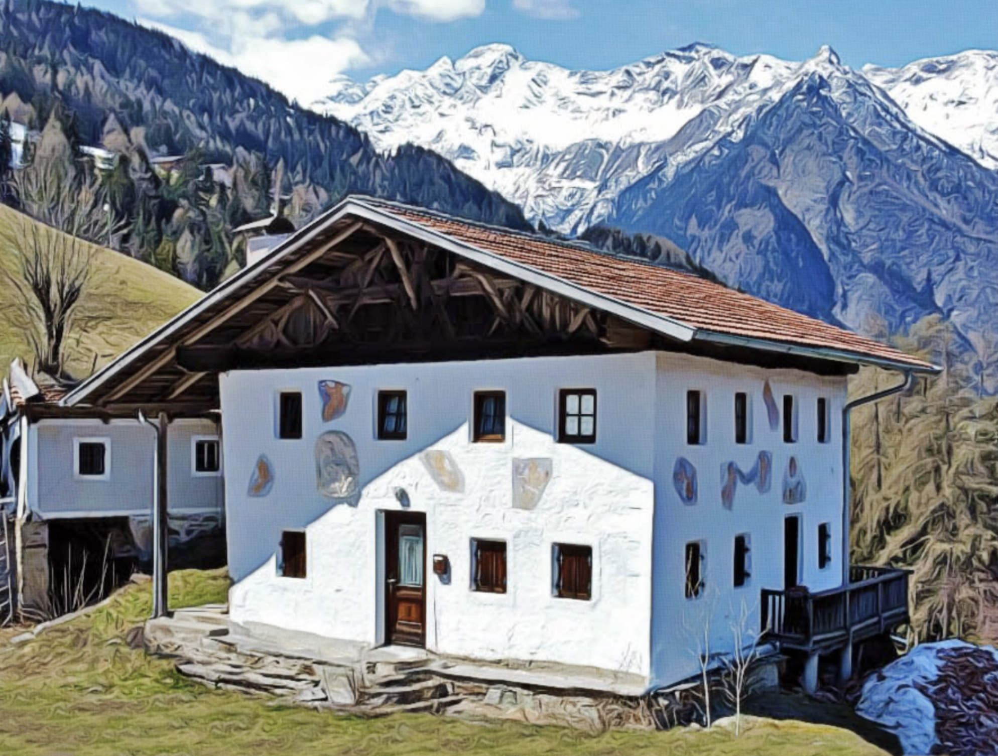 Frühstückspension: Ferienhaus Engele - Gasthaus Jaufenblick & Ferienhaus Engele