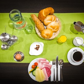 Frühstückspension: Genießen Sie die große Auswahl von unserem Frühstücksbuffet - Hotel-Pension Wild