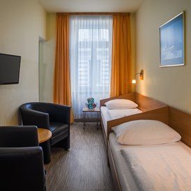 Frühstückspension: Zweibettzimmer mit Dusche - Hotel-Pension Wild