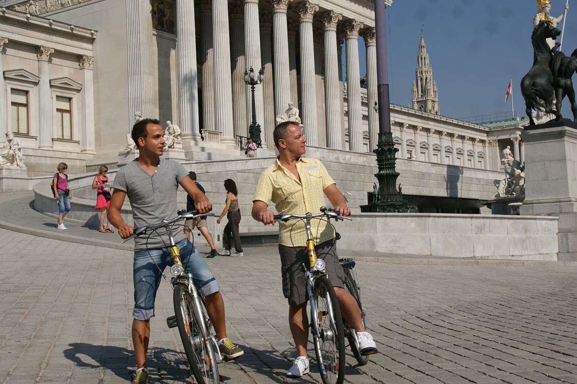 Frühstückspension: Erleben Sie Wien vom Rad aus. Für unsere Gäste stehen Leihräder zur Verfügung - Hotel-Pension Wild