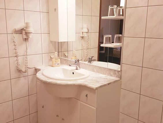 Frühstückspension: Badezimmer - Hotel Pension Haydn