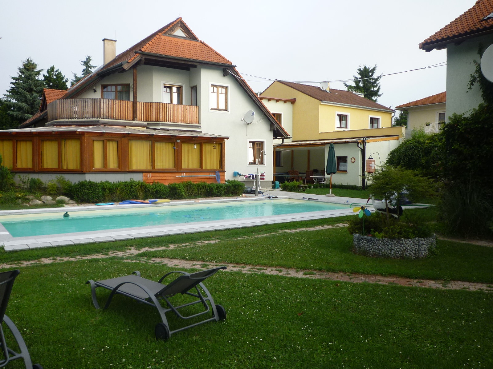 Pensionen - Balkon - Donauraum - Gartenpension Prosl