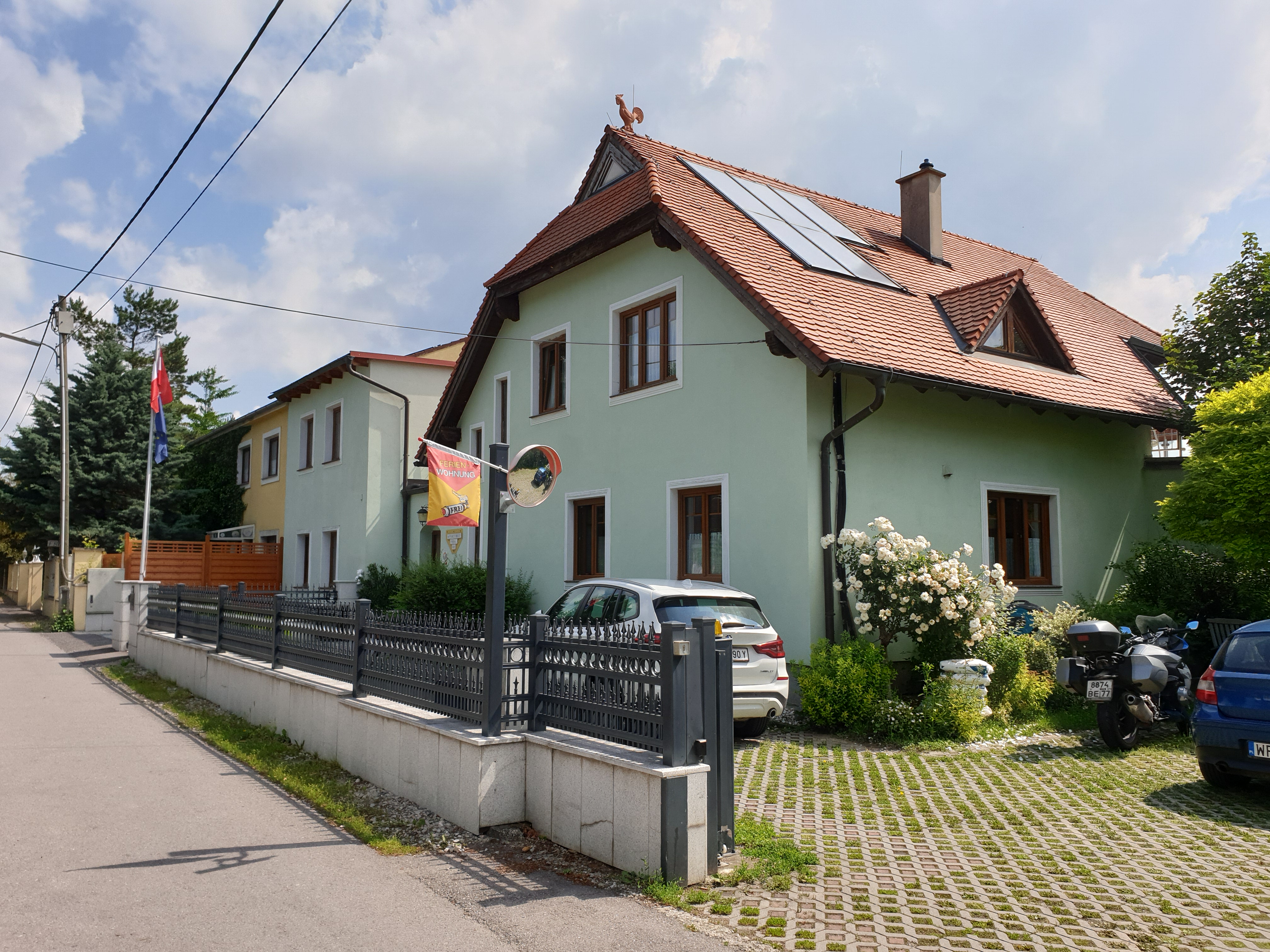 Pensionen - Balkon - Donauraum - Gartenpension Prosl